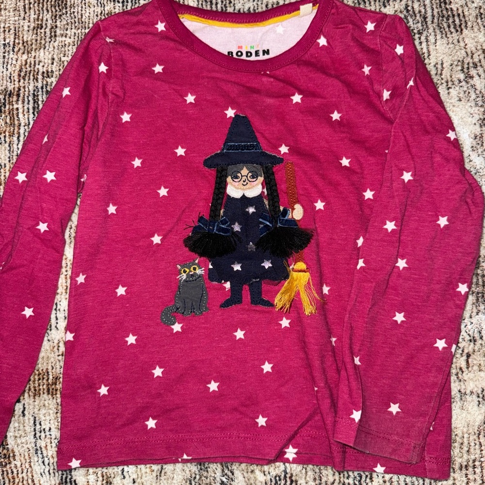 Mini Boden Wednesday Addams Shirt
